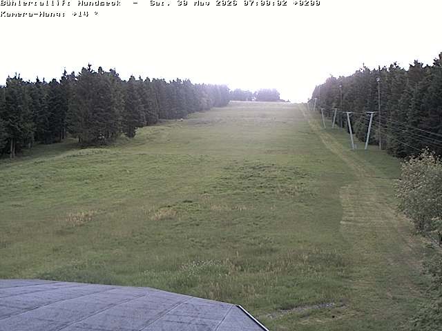 Archiv Foto Webcam Bühlertallift Hundseck Pistenblick