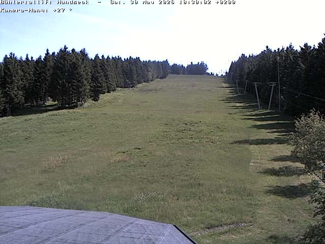 Archiv Foto Webcam Bühlertallift Hundseck Pistenblick