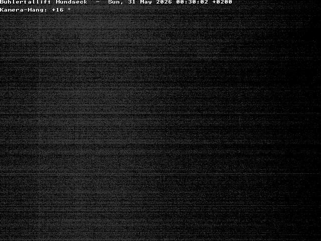 Archived image Webcam Bühlertallift Hundseck View of the Slope