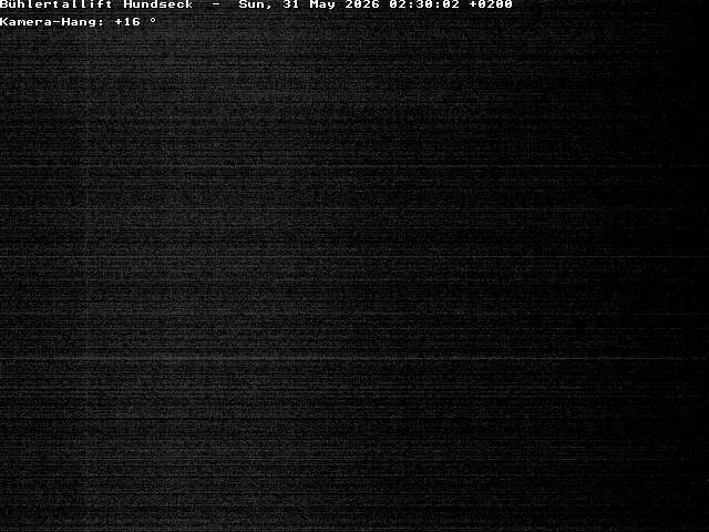 Archived image Webcam Bühlertallift Hundseck View of the Slope