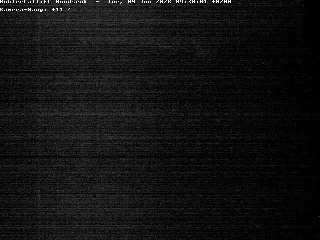 Archiv Foto Webcam Bühlertallift Hundseck Pistenblick
