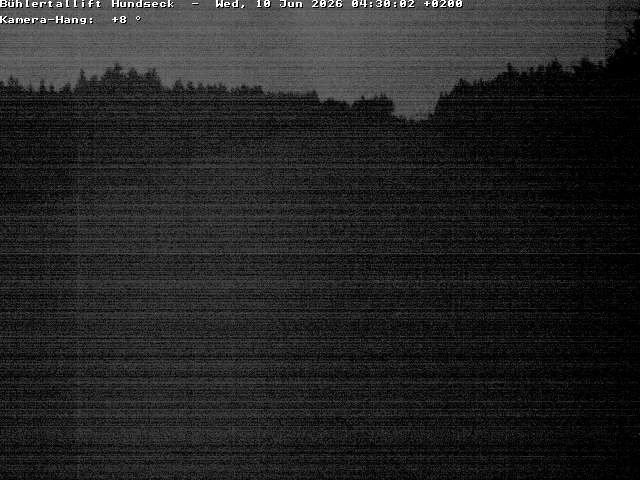 Archiv Foto Webcam Bühlertallift Hundseck Pistenblick