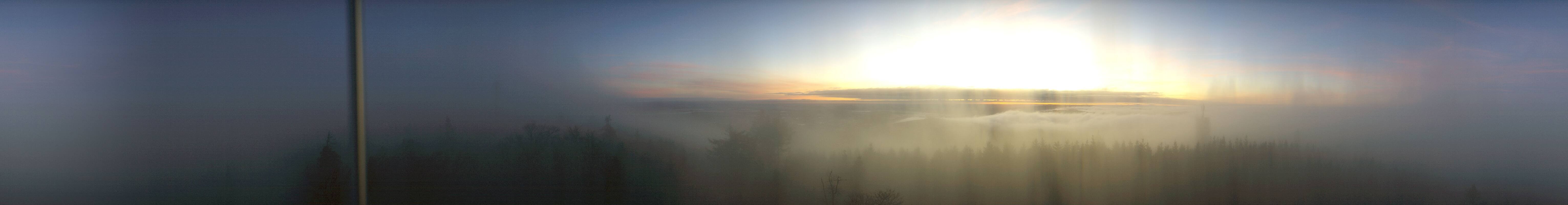 Archiv Foto Webcam Ilmenau - Blick vom Kickelhahn Turm