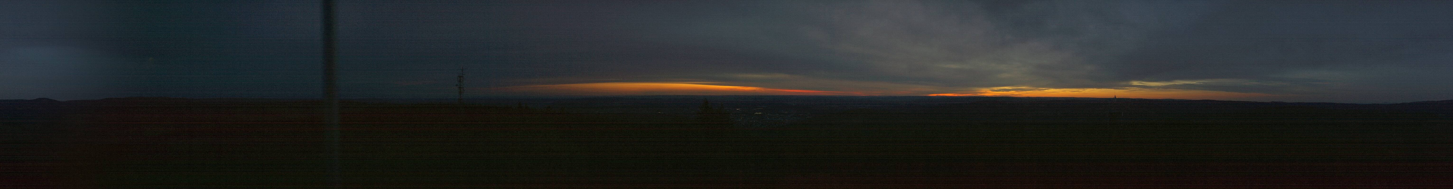 Archiv Foto Webcam Ilmenau - Blick vom Kickelhahn Turm