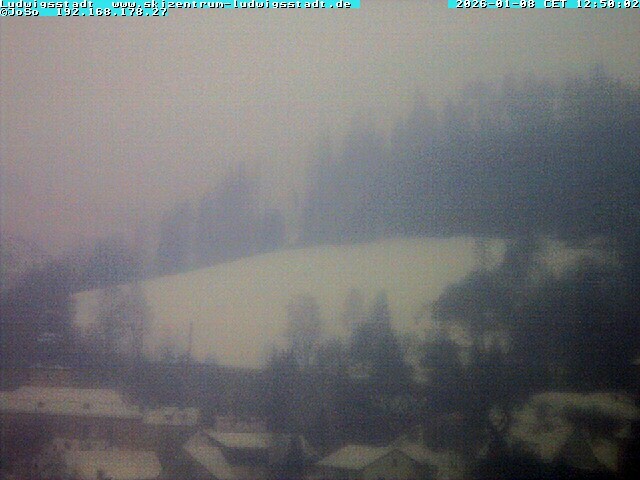 Archiv Foto Webcam Ludwigsstadt nördlich des Rennsteigs