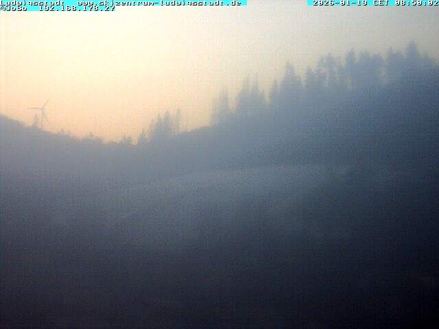 Archiv Foto Webcam Ludwigsstadt nördlich des Rennsteigs