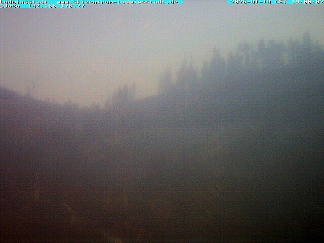 Archiv Foto Webcam Ludwigsstadt nördlich des Rennsteigs