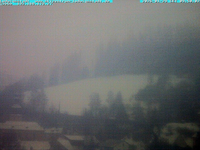 Archiv Foto Webcam Ludwigsstadt nördlich des Rennsteigs