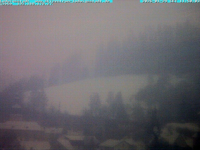 Archiv Foto Webcam Ludwigsstadt nördlich des Rennsteigs