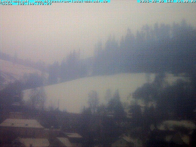 Archiv Foto Webcam Ludwigsstadt nördlich des Rennsteigs