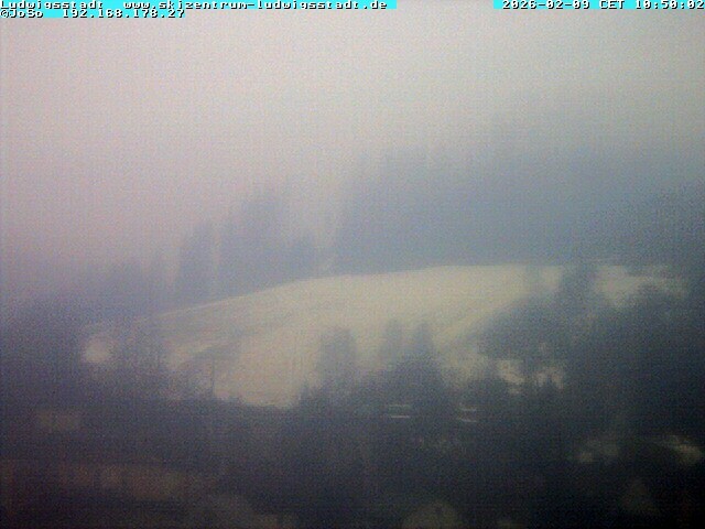 Archiv Foto Webcam Ludwigsstadt nördlich des Rennsteigs