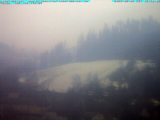 Archiv Foto Webcam Ludwigsstadt nördlich des Rennsteigs