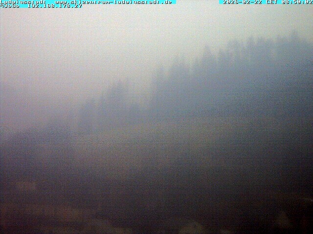 Archiv Foto Webcam Ludwigsstadt nördlich des Rennsteigs