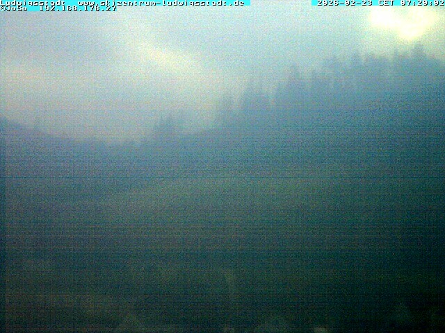 Archiv Foto Webcam Ludwigsstadt nördlich des Rennsteigs