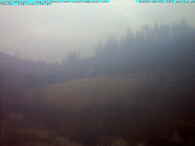 Archiv Foto Webcam Ludwigsstadt nördlich des Rennsteigs