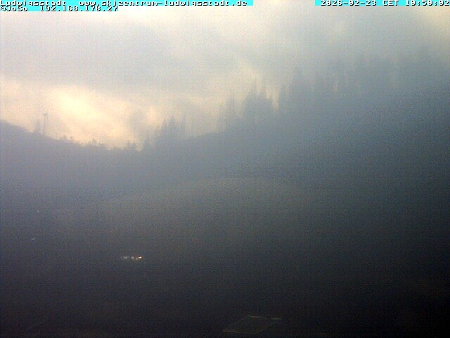 Archiv Foto Webcam Ludwigsstadt nördlich des Rennsteigs