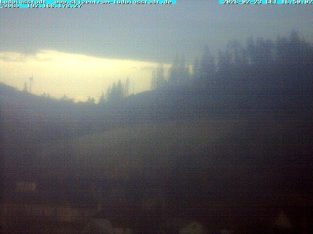 Archiv Foto Webcam Ludwigsstadt nördlich des Rennsteigs