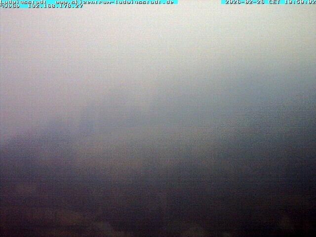 Archived image Webcam Ludwigsstadt, north of Rennsteig