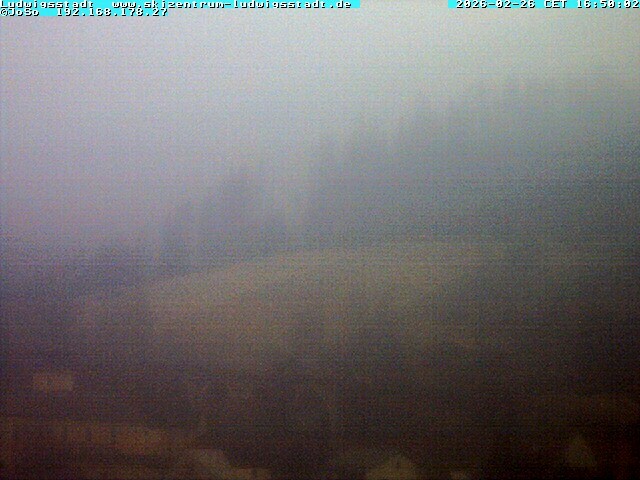 Archived image Webcam Ludwigsstadt, north of Rennsteig
