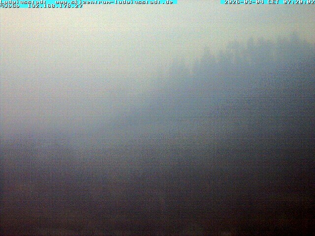 Archiv Foto Webcam Ludwigsstadt nördlich des Rennsteigs