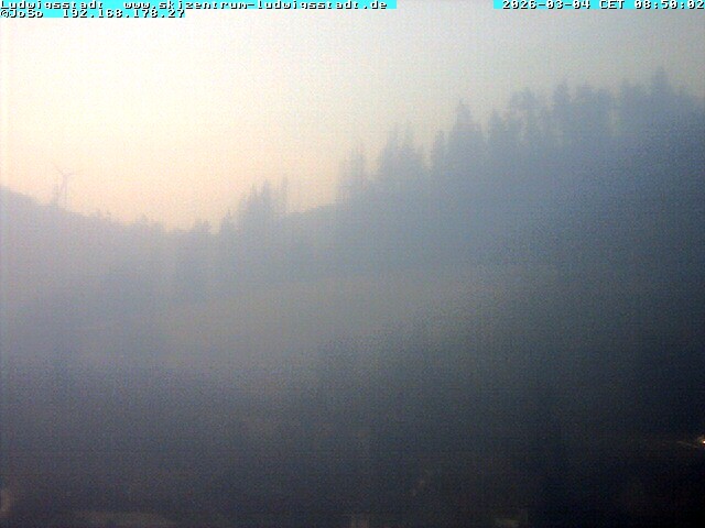 Archiv Foto Webcam Ludwigsstadt nördlich des Rennsteigs