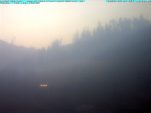 Archiv Foto Webcam Ludwigsstadt nördlich des Rennsteigs