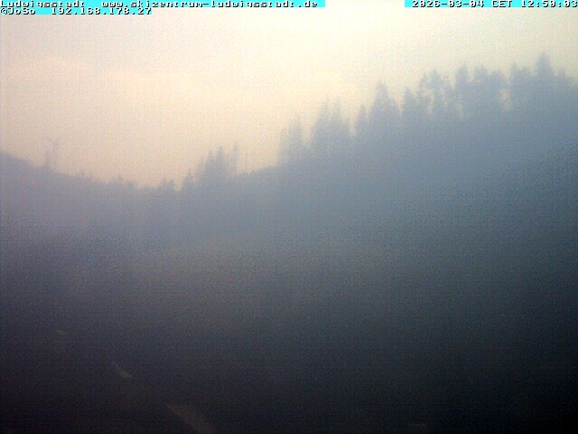 Archiv Foto Webcam Ludwigsstadt nördlich des Rennsteigs