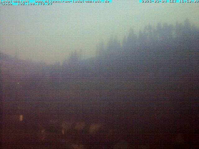 Archiv Foto Webcam Ludwigsstadt nördlich des Rennsteigs