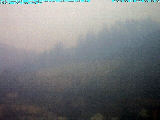 Archiv Foto Webcam Ludwigsstadt nördlich des Rennsteigs