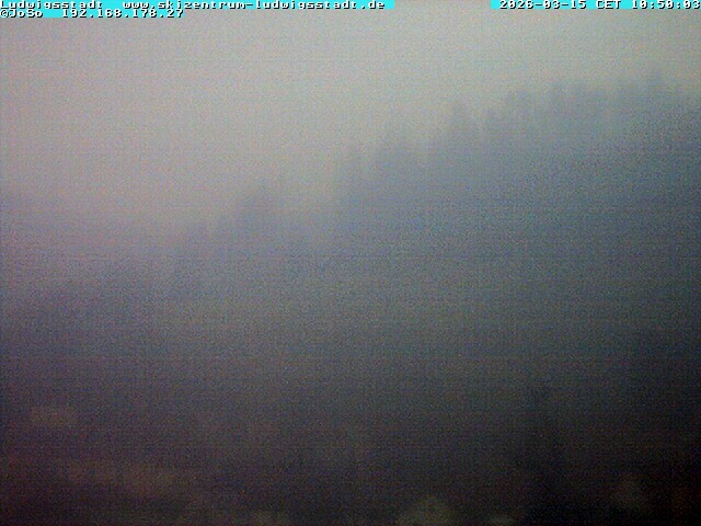 Archiv Foto Webcam Ludwigsstadt nördlich des Rennsteigs