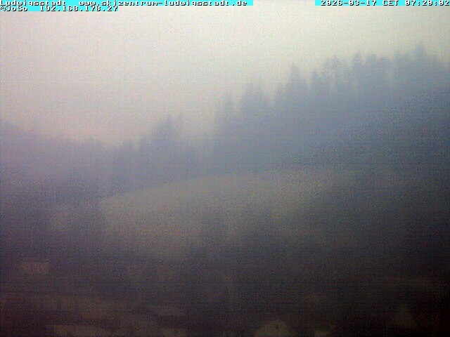 Archiv Foto Webcam Ludwigsstadt nördlich des Rennsteigs