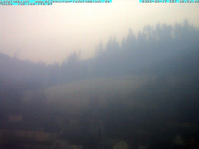 Archiv Foto Webcam Ludwigsstadt nördlich des Rennsteigs