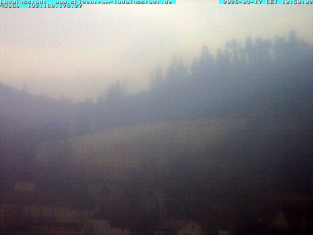 Archiv Foto Webcam Ludwigsstadt nördlich des Rennsteigs