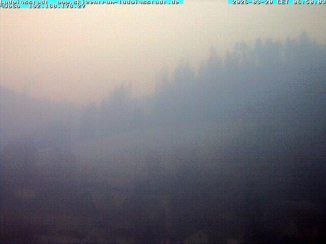 Archiv Foto Webcam Ludwigsstadt nördlich des Rennsteigs