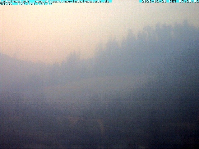 Archiv Foto Webcam Ludwigsstadt nördlich des Rennsteigs