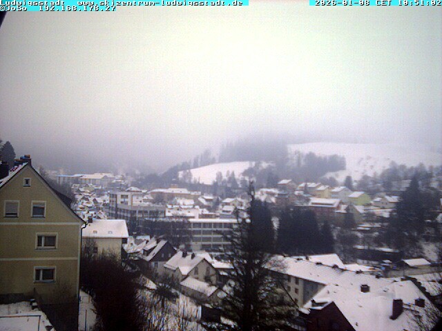 Archiv Foto Webcam Ludwigsstadt Blick auf die Stadt