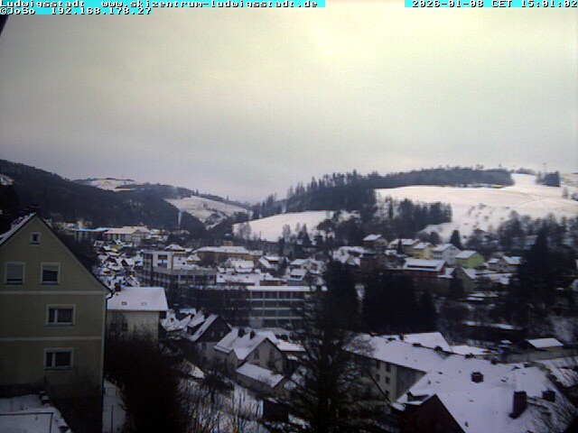 Archiv Foto Webcam Ludwigsstadt Blick auf die Stadt