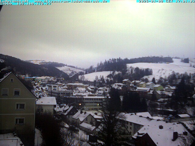 Archiv Foto Webcam Ludwigsstadt Blick auf die Stadt