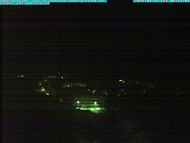 Archiv Foto Webcam Ludwigsstadt Blick auf die Stadt