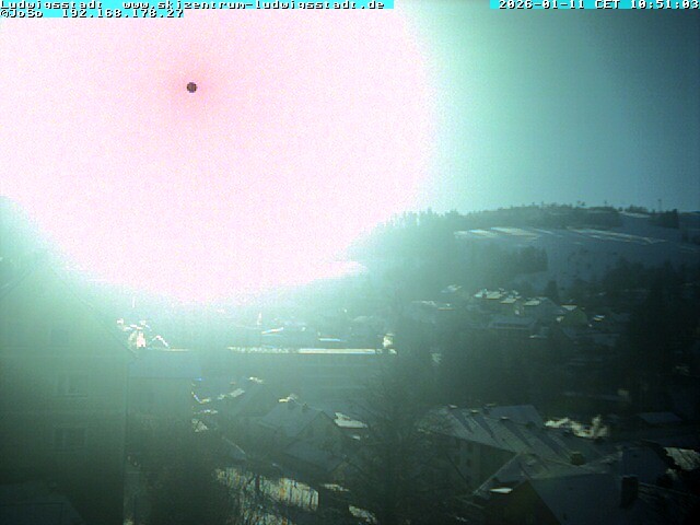 Archiv Foto Webcam Ludwigsstadt Blick auf die Stadt