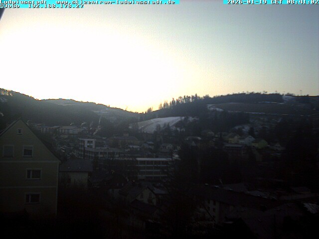 Archiv Foto Webcam Ludwigsstadt Blick auf die Stadt