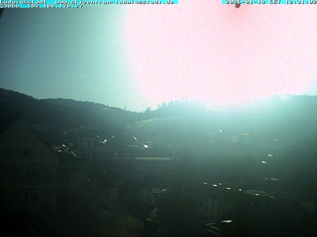 Archiv Foto Webcam Ludwigsstadt Blick auf die Stadt