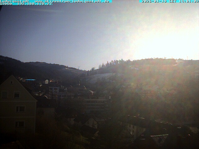 Archiv Foto Webcam Ludwigsstadt Blick auf die Stadt