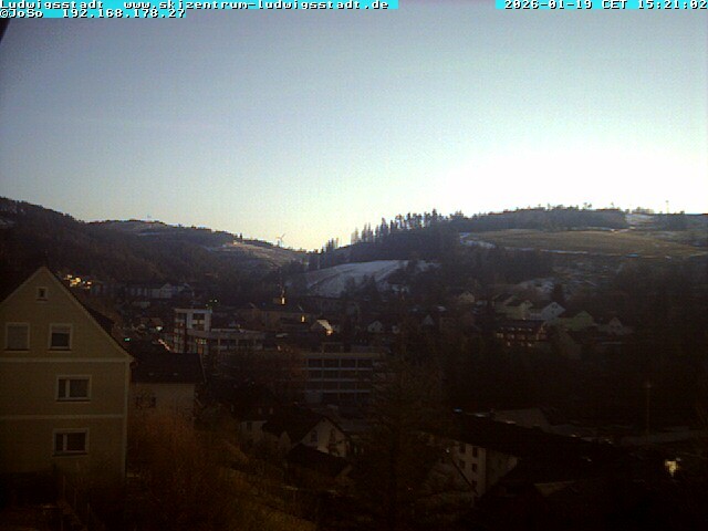 Archiv Foto Webcam Ludwigsstadt Blick auf die Stadt