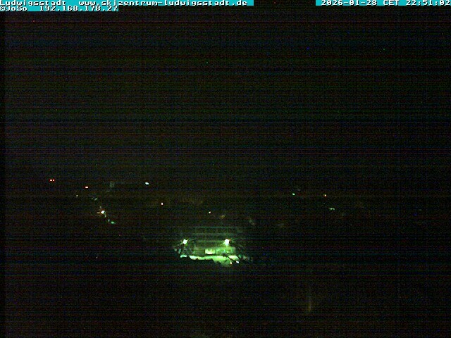 Archiv Foto Webcam Ludwigsstadt Blick auf die Stadt