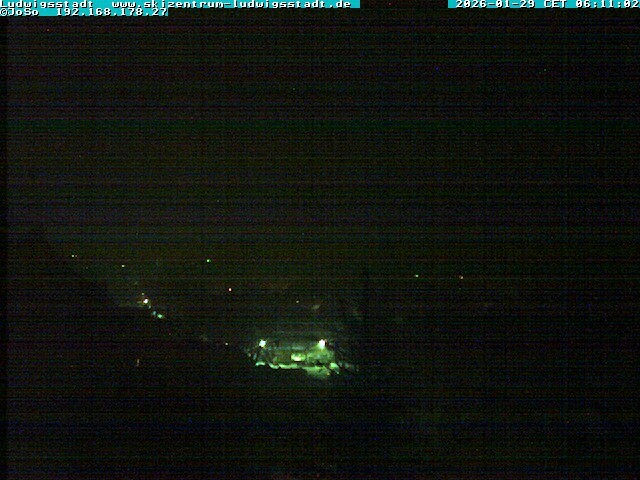 Archiv Foto Webcam Ludwigsstadt Blick auf die Stadt