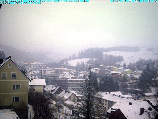 Archiv Foto Webcam Ludwigsstadt Blick auf die Stadt