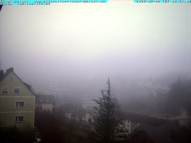 Archiv Foto Webcam Ludwigsstadt Blick auf die Stadt