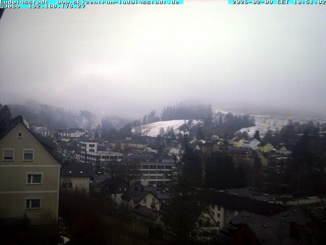 Archiv Foto Webcam Ludwigsstadt Blick auf die Stadt