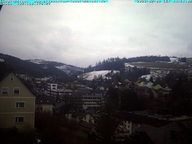 Archiv Foto Webcam Ludwigsstadt Blick auf die Stadt